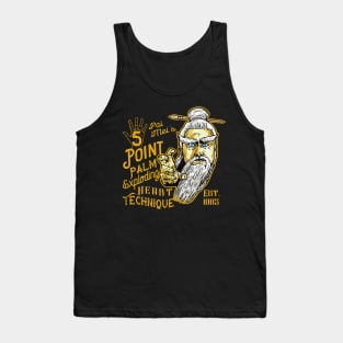 Pai Mei 5 Point Palm Exploding Heart technique Tank Top